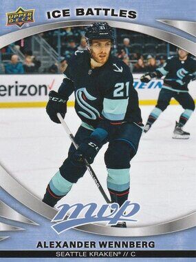 Alexander Wennberg - 2023/2024 Upper Deck MVP Ice Battles Hockey Card